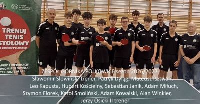 Tenisiści stołowi Górnika przegrali dwa mecze
